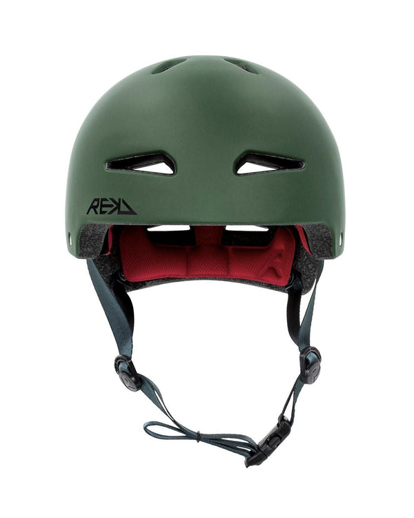 REKD Ultralite In-Mold Helmet - Green - Skatewarehouse.co.uk