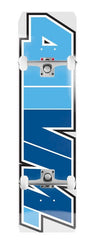 411 VM Logo EX7 Blue / White x Venom Custom Complete Skateboard - 8.5"