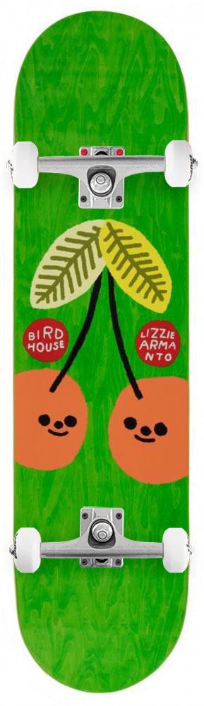 Birdhouse Pro Lizzie Cherry Picked Custom Complete Skateboard - 8.0