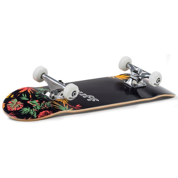 Enuff Floral Orange Complete Skateboard Bundle - SFR Helmet & Pads