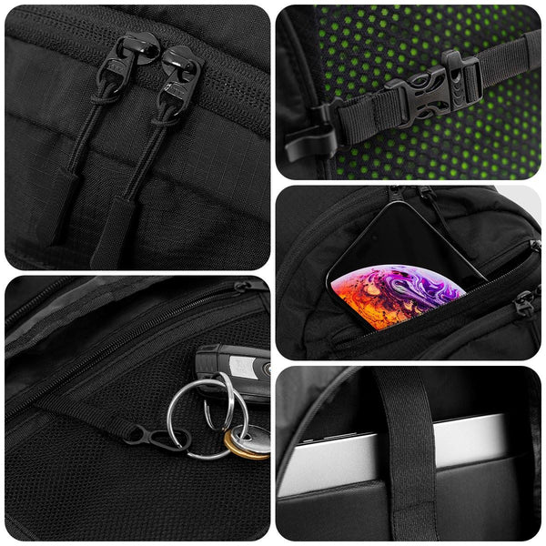 REKD Energy Guardian Backpack - Black - Skatewarehouse.co.uk