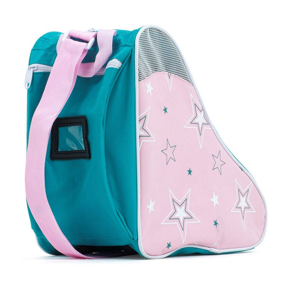 SFR Star Skate Bag - Pink / Green - Skatewarehouse.co.uk