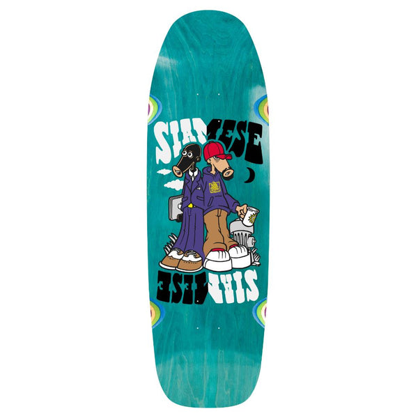 Heritage New Deal New Siamese Multi Skateboard Deck - 9.62
