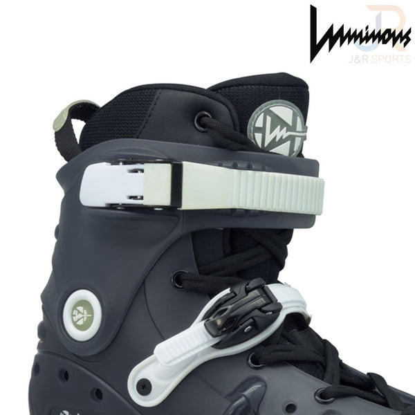 Luminous Skates Ray 110 Dark Inline Skates - Skatewarehouse.co.uk