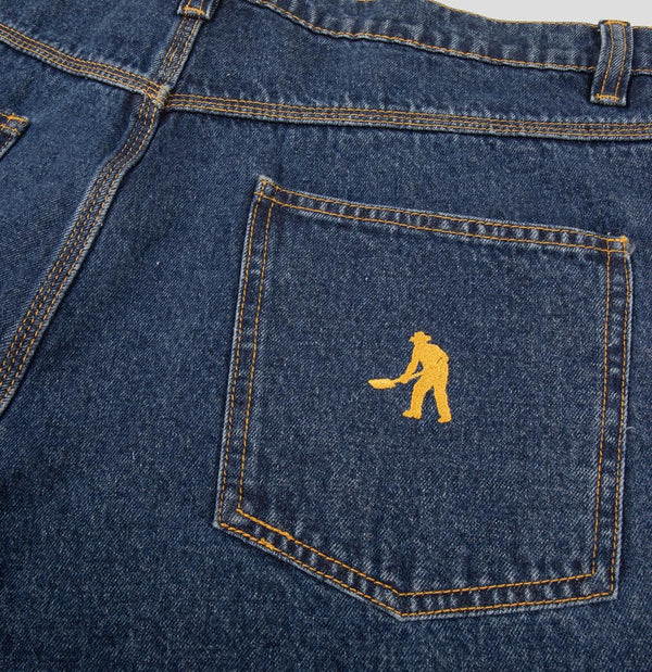 Workers Club Jean (Washed Dark Indigo) CO