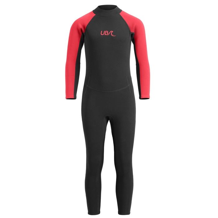 Sharptooth Kids Full Length Wetsuit - Red
