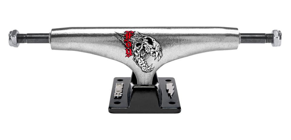 Thunder 148 H Light Skateboard Trucks Foy Screaming Banshee Polished / Black - 148 - Skatewarehouse.co.uk