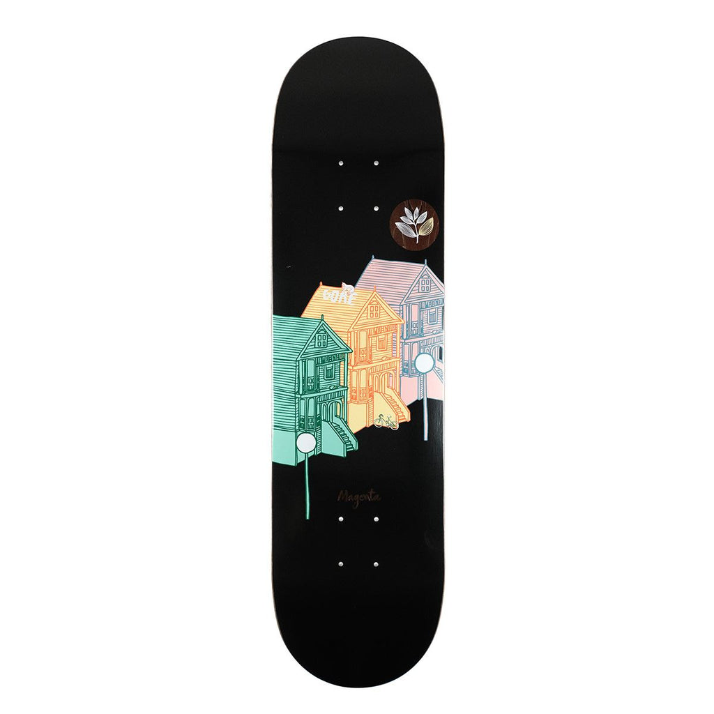 Magenta Ben Gore Buildings Skateboard Deck - 8.125" - Skatewarehouse.co.uk