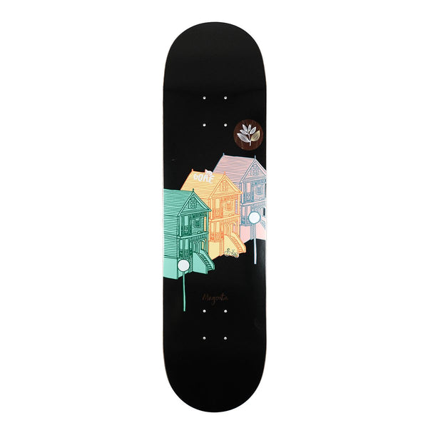 Magenta Ben Gore Buildings Skateboard Deck - 8.125
