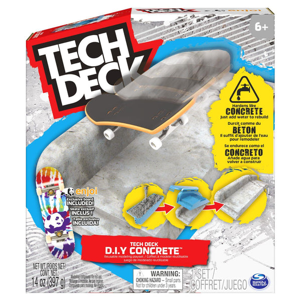 Tech Deck Kinetic Concrete Set - Skatewarehouse.co.uk