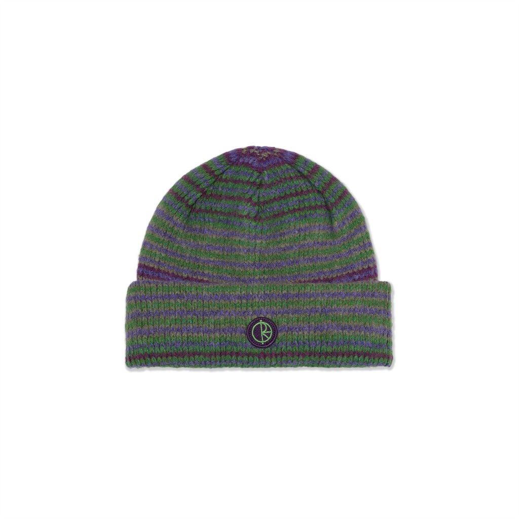 George Beanie (Purple / Green) - One Size