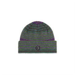 George Beanie (Purple / Green) - One Size