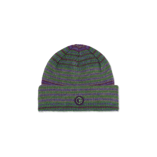 George Beanie (Purple / Green) - One Size
