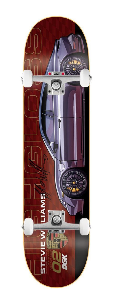 DGK Stevie Williams 'High Gloss' x Venom Custom Complete Skateboard - 8.25"