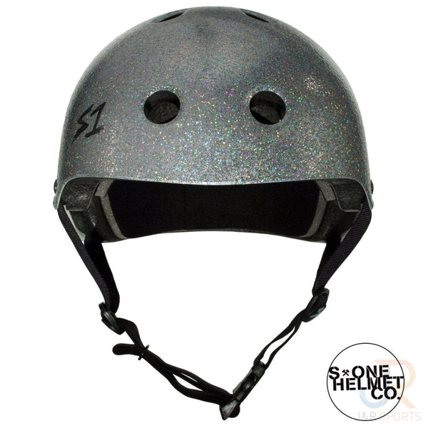 S1 Lifer Helmets - Silver Gloss Glitter