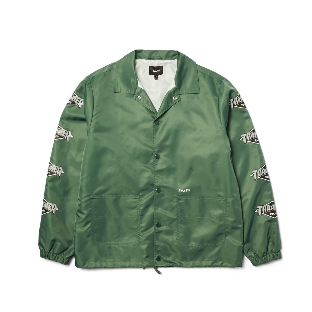 HUF x Thrasher Logo Jacket (Forest Green)