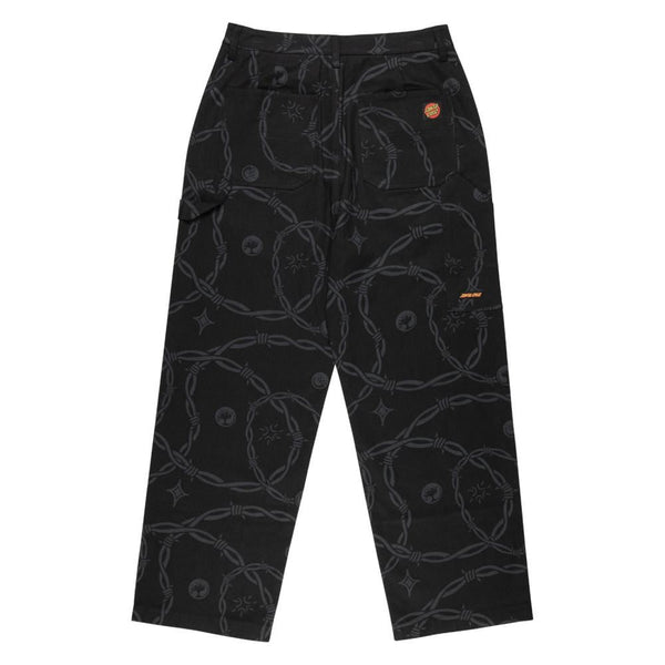 Santa Cruz Womens Pant Nolan Carpenter Pant - Lucky Gem Repeat - Skatewarehouse.co.uk