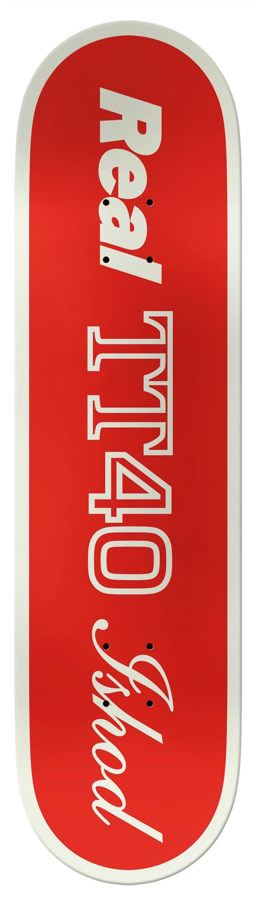 Ishod Shape Code - Twin Tail Red Skateboard Deck - 8.5