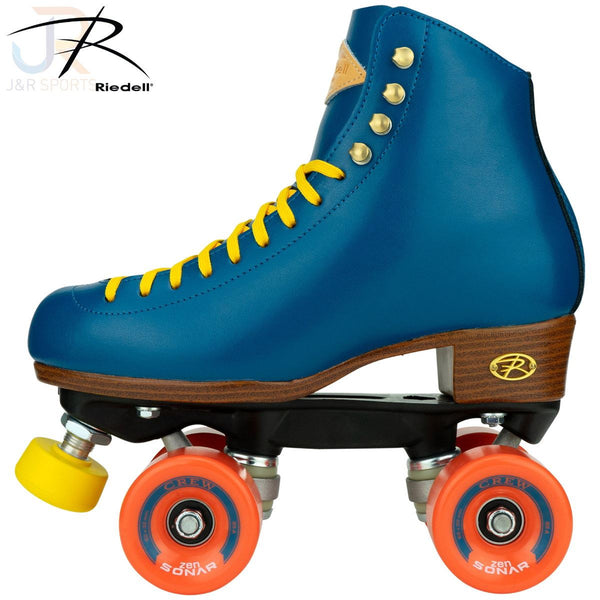 Riedell Crew - Ocean Blue Quad Skates