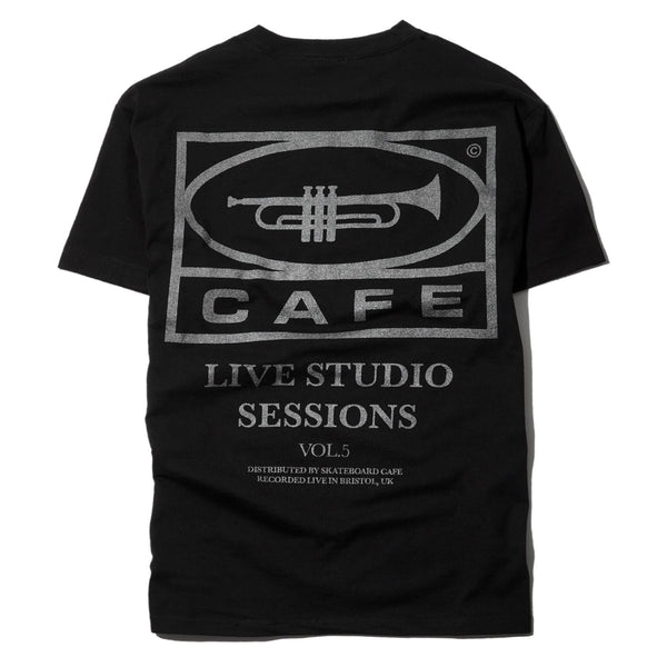 Skateboard Cafe 45 T-Shirt (Black / 3M) - S
