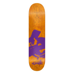Cliché Team Luz Orange / Purple Skateboard Deck - 8.125"