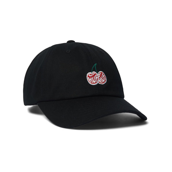 HUF Cherries 6 Panel CV Hat (Black) - One Size