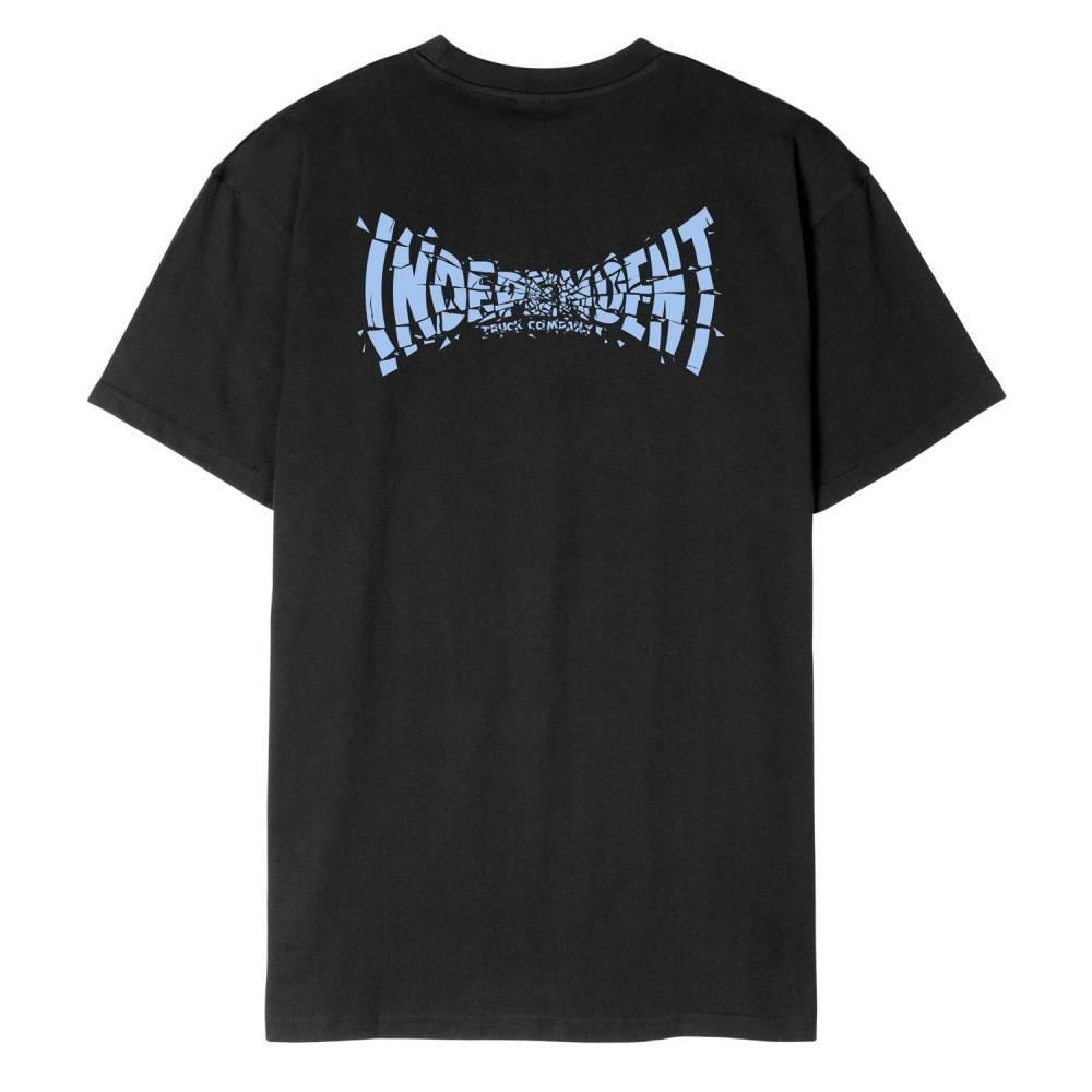 Independent T-Shirt Shattered Span - Black - Skatewarehouse.co.uk
