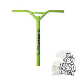 Madd Gear Mgp Bat Wings Oversized Rake 23" X 21" - Green With Logo - Skatewarehouse.co.uk