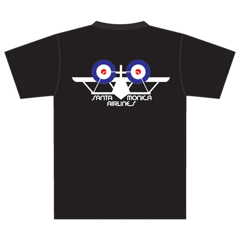 A Bi-Plane Tee Black - Skatewarehouse.co.uk