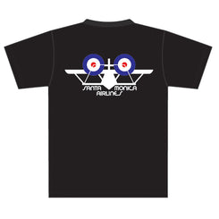 A Bi-Plane Tee Black - Skatewarehouse.co.uk