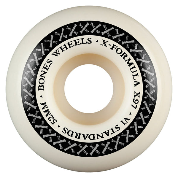BONES X-Formula • 52mm • 97A • V1 Standard (Spring '26) Skateboard Wheels