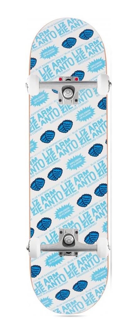 Birdhouse Pro Lizzie Blue Razz x Venom Custom Complete Skateboard - 8.25