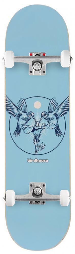 Birdhouse Logo Hummingbird Logo Custom Complete Skateboard - 8.25" - Skatewarehouse.co.uk