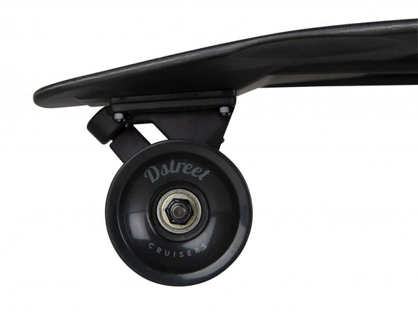 D Street Pintail Triple Black Complete Longboard - 9.4