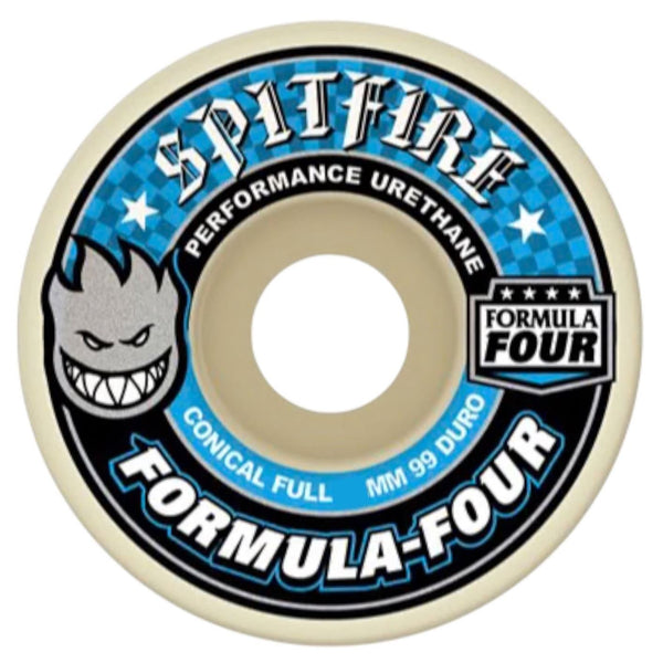 Spitfire F4 99Du Conical Full Skateboard Wheels - 54mm