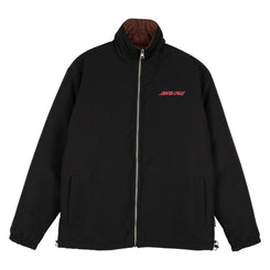 Santa Cruz Jacket Mimic Reversible - Black / Brick - Skatewarehouse.co.uk