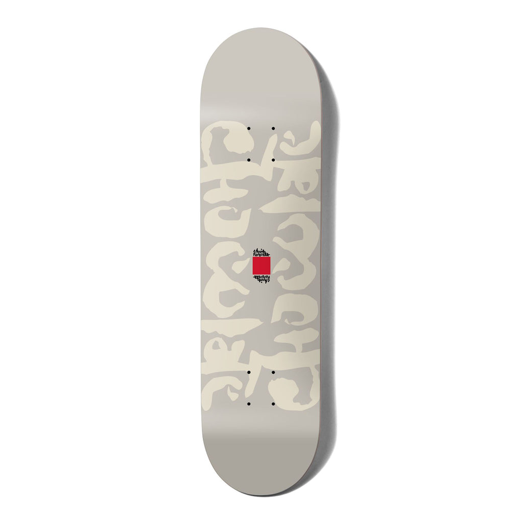Chocolate Skateboard Ink blot Cream Chris Roberts Twin Skateboard Deck - 8.5" - Skatewarehouse.co.uk
