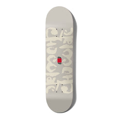 Chocolate Skateboard Ink blot Cream Chris Roberts Twin Skateboard Deck - 8.5" - Skatewarehouse.co.uk