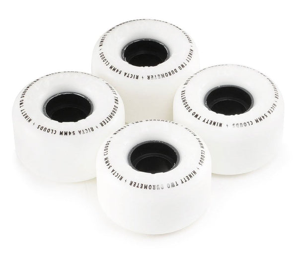 Ricta Clouds 92A White Skateboard Wheel