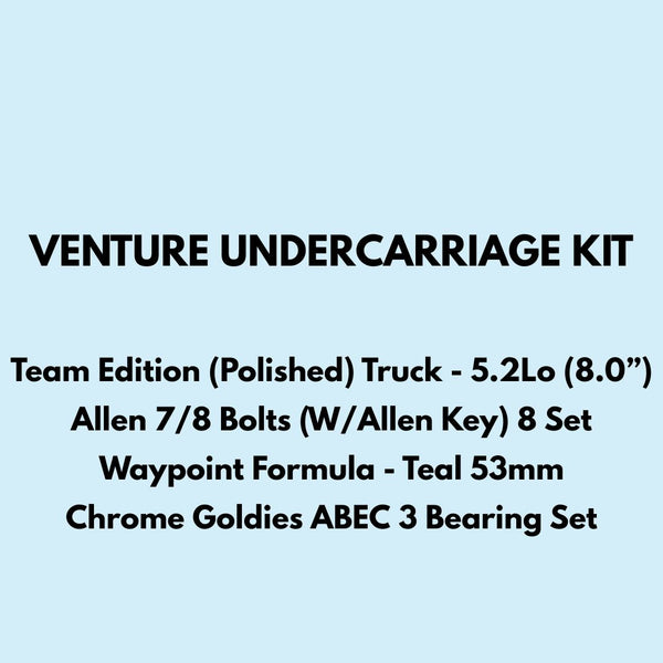 Venture Undercarriage Kit - 5.2Lo (8.0) Skateboard Trucks - 5.2 (5.25