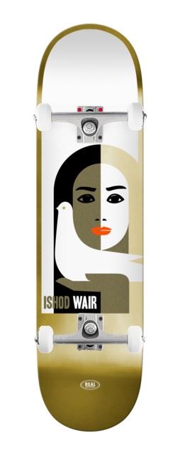 Real Ishod Peace Ltd Foil - Gold x Venom Custom Complete Skateboard - 8.06