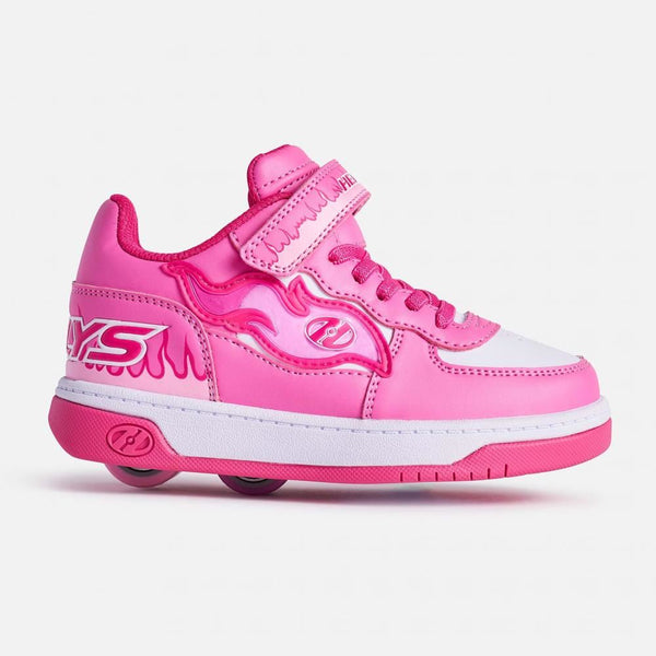 Heelys X2 Rezerve Low X2 - Pink / H.Pink / White - Skatewarehouse.co.uk
