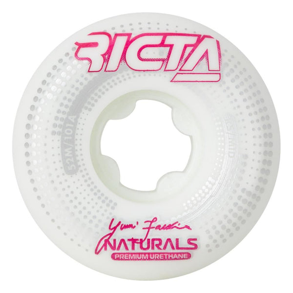 Ricta Skateboard Wheels Facchini Source Mid 101a - White - Skatewarehouse.co.uk