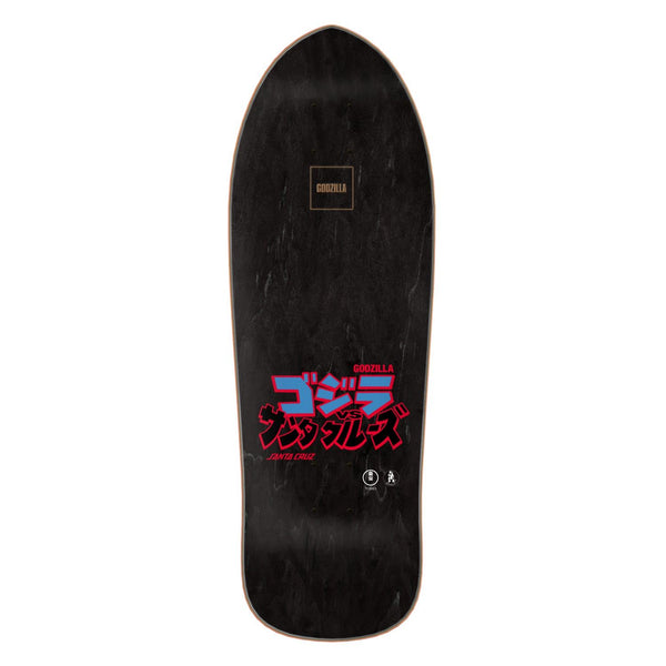 Santa Cruz x Godzilla Jr. Natas Skateboard Deck - 9.89