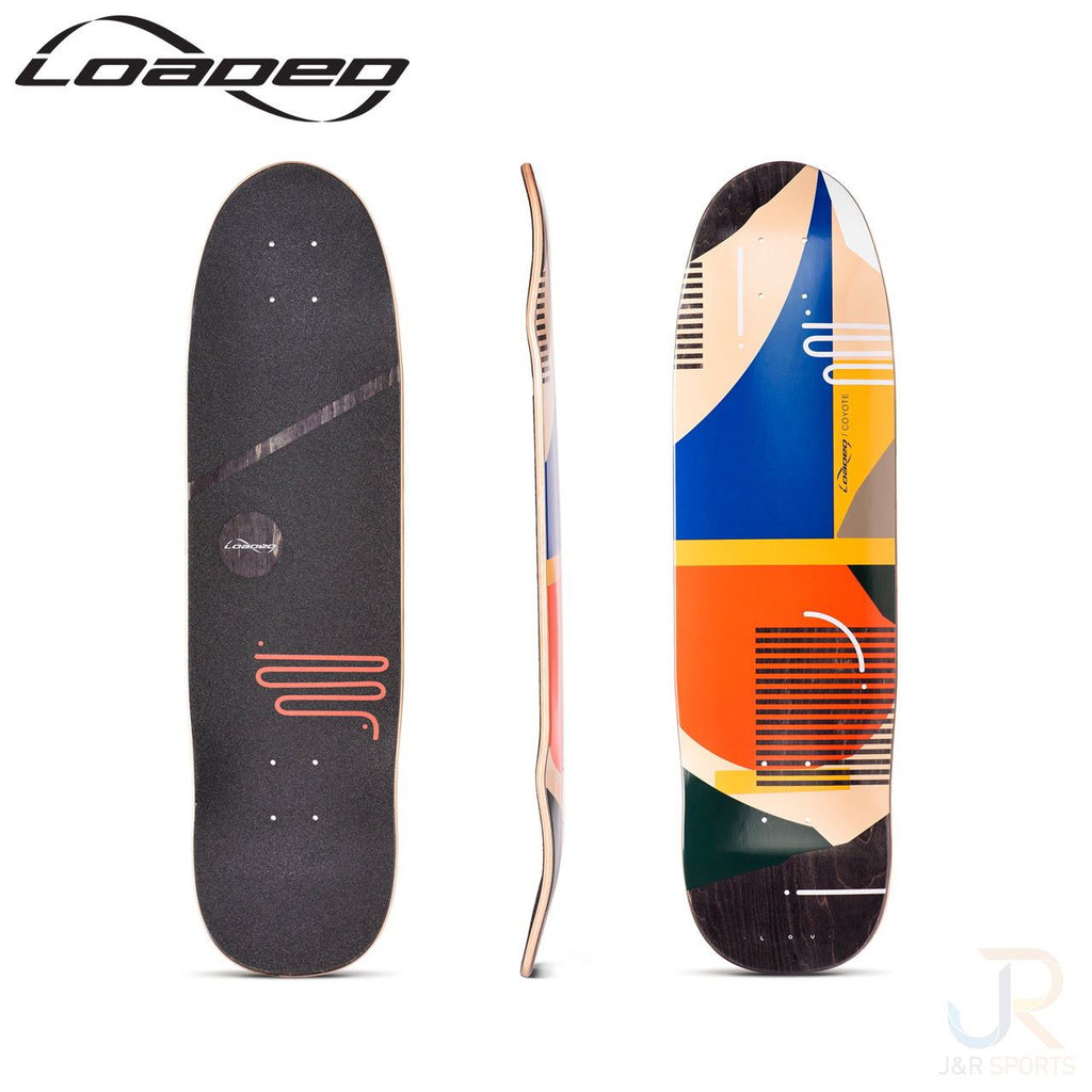 Coyote V2 Hola Lou Deck Gripped L:30.75" W:8.375" Wb:17.5" - Skatewarehouse.co.uk