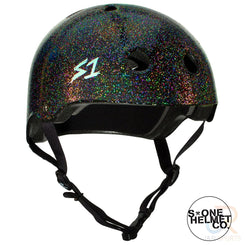 S1 Lifer Helmets - Black Gloss Glitter