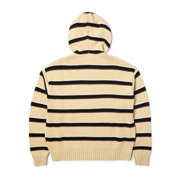 HUF Banks FZ Striped Hoodie (Tan)
