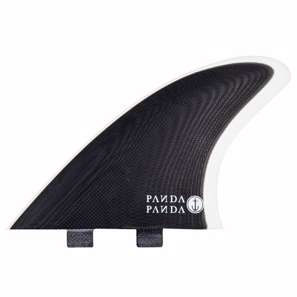 Captain Fin Co - Panda Twin Keel - Medium - Black / White (FCS) - M