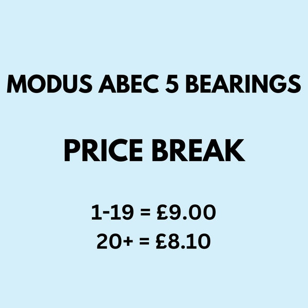 Modus ABEC 5 Skateboard Bearings