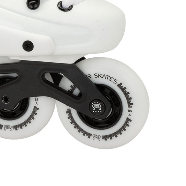 FR J CLUB V2 Adjustable In-Line Skates - White